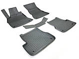 Килимки Салона Audi A6 (C7) 2011-2018 гумові, комплект 5 штук, фото 3