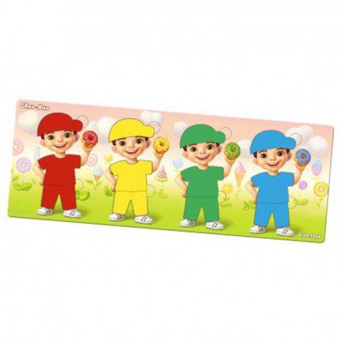 Пазл-сортер "Мальчики з пончиками", фото 1