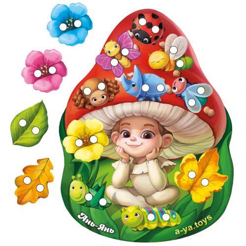 Шнурівка "Мухоморчик", фото 1