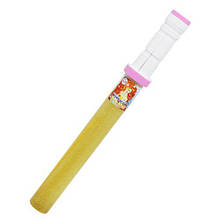 Мильні бульбашки "Меч" із глітером (жовтий)