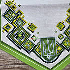 РАНЕР_119 Ранер з гербом України набір для вишивання бісером, фото 5
