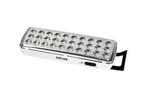 Акумуляторний аварійний світильник Delux REL-501LED (3.7V1,2 Ah) 30 LED 2 Вт