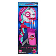 Набір "Лук і стріли" зі світлом, рожевий