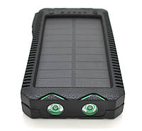 Портативная зарядка на солнечных батареях Power bank Solar Voltronic 30000NW 15000mAh