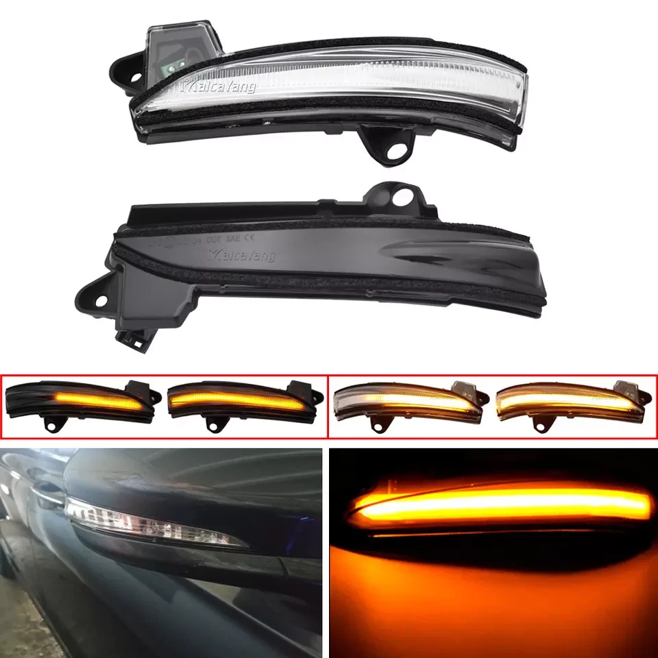 Динамічний LED-повторювач повороту в дзеркало Ford Fusion USA (13 —...) покажчик повороту