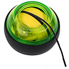 Тренажер для зап'ястя руки еспандер Power Ball гіроскопічний, фото 3