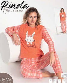Піжама жіноча махрова оптом (M-XXL) Туреччина -111513