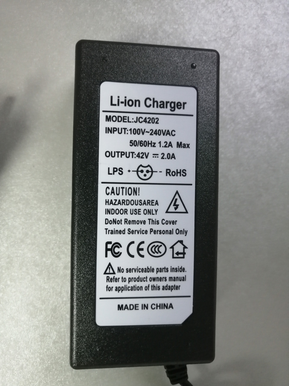 Купить Зарядное устройство, Блок питания для самоката Xiaomi m365 42V 1 ...