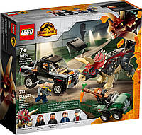 Lego Jurassic World Нападение трицератопса на пикап 76950