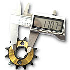 Зірка передня квадроцикла 428 12 t вал 17 мм гартована, фото 2