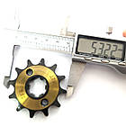 Зірка передня квадроцикла 428 12 t вал 17 мм гартована, фото 5