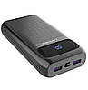Зовнішній акумулятор power bank Lenyes PX298D 20000mAh france2USB/Type-C, PD/QC, 5A/22.5W, фото 3
