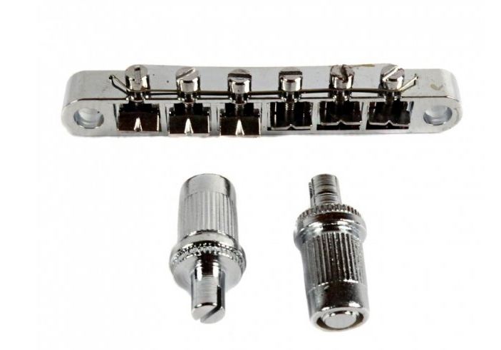 Ningbo YY8841 Бридж для ел. гітари LP Хром, фото 1
