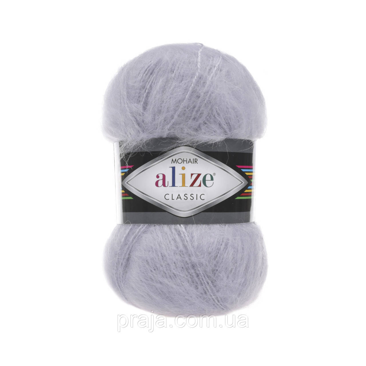 Alize Mohair classik(Мохер класік) -  52 світло сірий