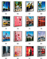 Шафа купе 4Д чотиридверна, вибір розміру та малюнка фотопринту (дизайна), фото 7