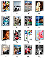 Шафа купе 4Д чотиридверна, вибір розміру та малюнка фотопринту (дизайна), фото 5