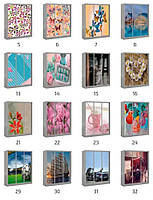 Шафа купе 4Д чотиридверна, вибір розміру та малюнка фотопринту (дизайна), фото 4