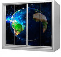 Шафа купе 4Д чотиридверна, вибір розміру та малюнка фотопринту (дизайна), фото 3