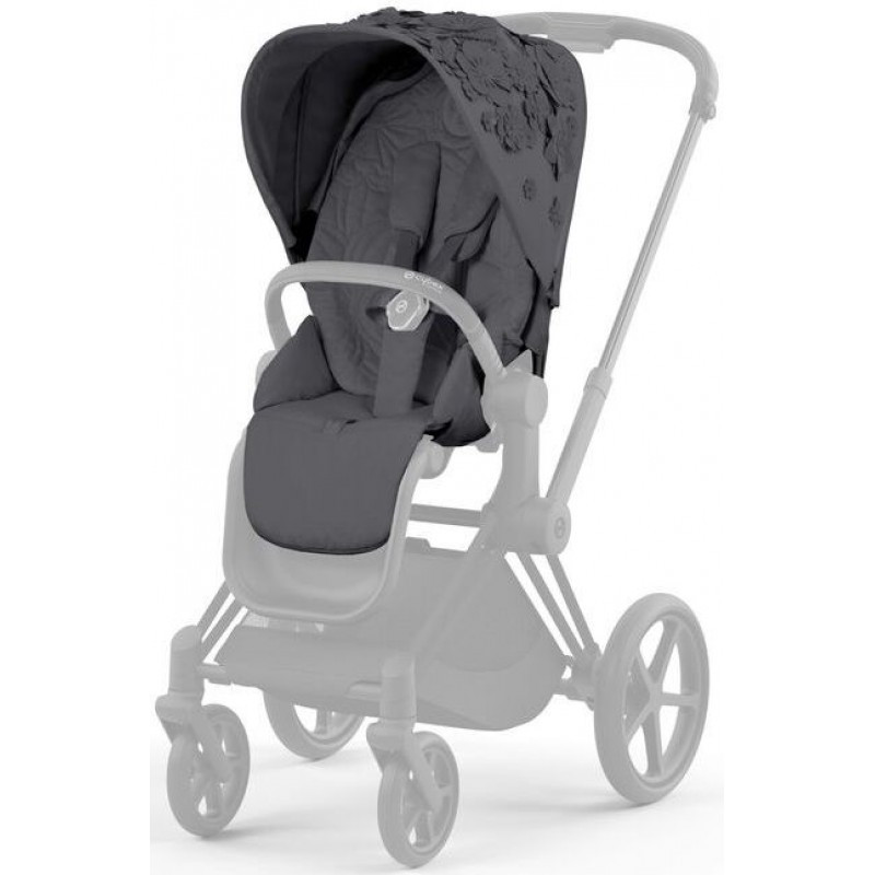 Cybex — Комплект тканини для прогулянкового блоку Priam 4.0 — Simply Flowers Grey