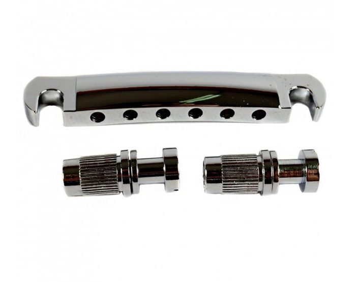 Ningbo YY8843 Бридж для ел. гітари LP Хром закритий, фото 1