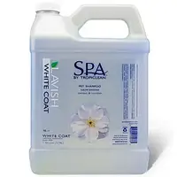 Tropiclean White Coat Shampoo - Шампунь для белой шерсти для собак и кошек 3,8л