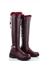 Зимові дитячі чоботи єврозима ботфорди на дівчинку