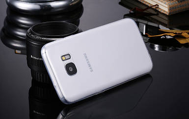 Ультратонкий 0,3 мм чохол для Samsung Galaxy S7 прозорий