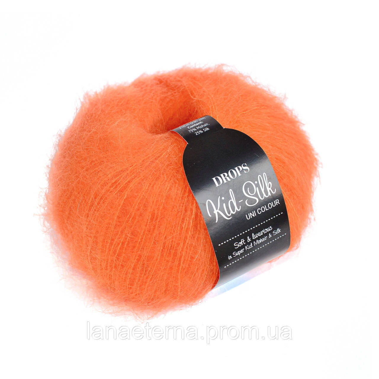 Пряжа DROPS Kid-Silk 49 Сочный апельсин (ID#1696180188), цена: 190 ...