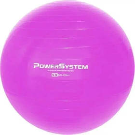 М'яч для фітнесу Power System PS-4011 55 см, Pink