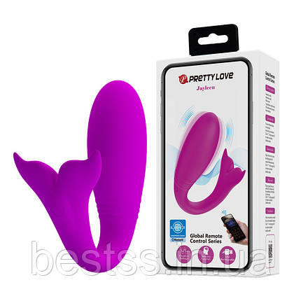 Вибростимулятор - Pretty Love Jayleen Wireless Stimulator Purple, фото 1