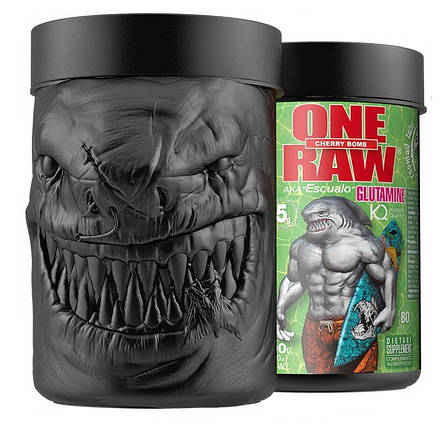 Глютамін Zoomad Labs One Raw Glutamine 400 g, фото 2