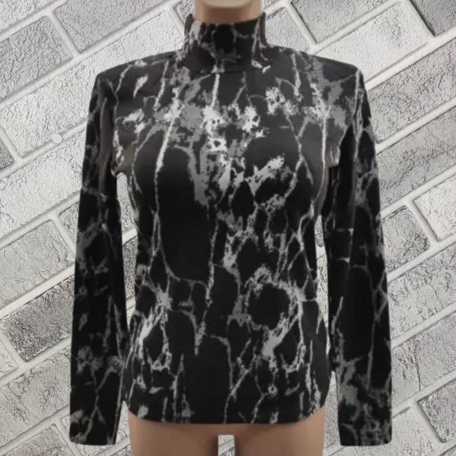 Гольф жіночий BONO р.46 чорна зі сріблом 30034691, фото 1