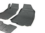 Килимки Салона Chevrolet Aveo/Cobalt 2011-2015/Ravon R4 2016-гумові, комплект 5 штук, фото 4