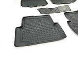 Килимки Салона Chevrolet Aveo/Cobalt 2011-2015/Ravon R4 2016-гумові, комплект 5 штук, фото 5