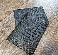 Стильная кожаная обложка на паспорт с ромбами Shvigel