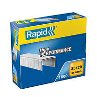 Канцелярские скобы Rapid Strong №23/20 уп 1000шт