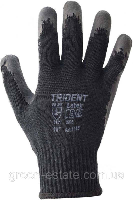 Перчатки покриті спіненим латексом Trident 1115