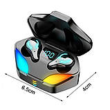 Навушники бездротові Х1 Blutooth ігрові RGB з підсвічуванням та мікрофоном два режими відтворення, фото 10