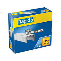 Скобы канцелярские Rapid Strong №23/24 уп 1000шт