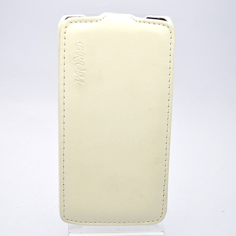 Чохол книжка Brum Prestigious LG L Bello Dual (D335) Білий, фото 1