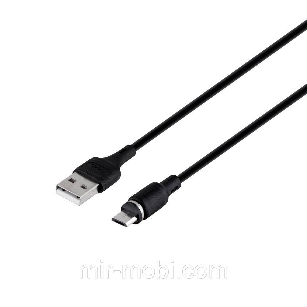 Кабель Hoco X52 Sereno Magnetic, Micro, 1m, 2.4A, Black