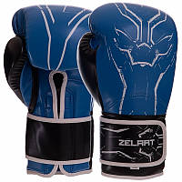 Перчатки для бокса Zelart синие BO-2889