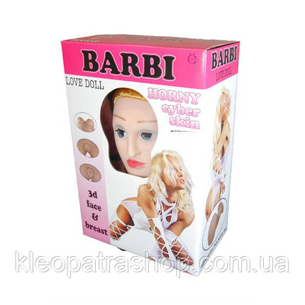 Секс лялька з вібрацією Lalka BARBI 3D, фото 2