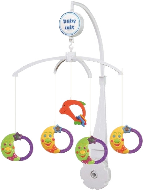 Мобіль Baby Mix пластиковий механічний SK / 20033B Луна, фото 1