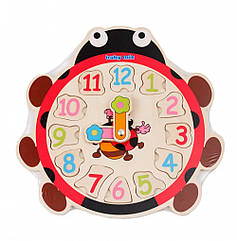 Дерев'яний годинник Бедрик Baby Mix TP-52096 TP-52096, multicolor, мультиколір