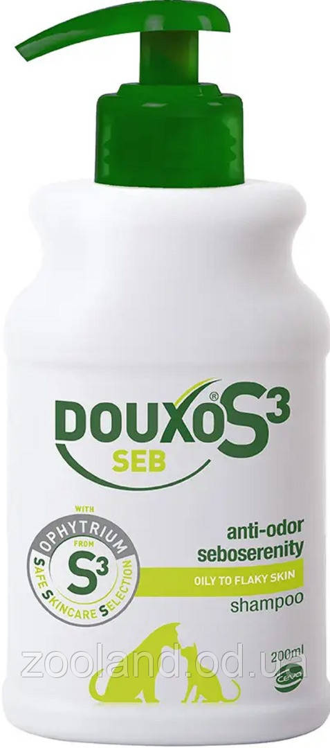 Ceva Douxo S3 Seb Shampoo, 200 мл