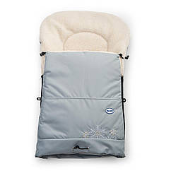 Конверт до санчат Twins Сніжинка 9012-SS-10 grey, сірий