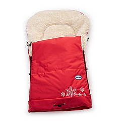 Конверт до санчат Twins Сніжинка 9012-SS-12 red, червоний