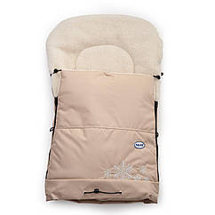 Конверт до санчат Twins Сніжинка 9012-SS-201, latte, бежевий