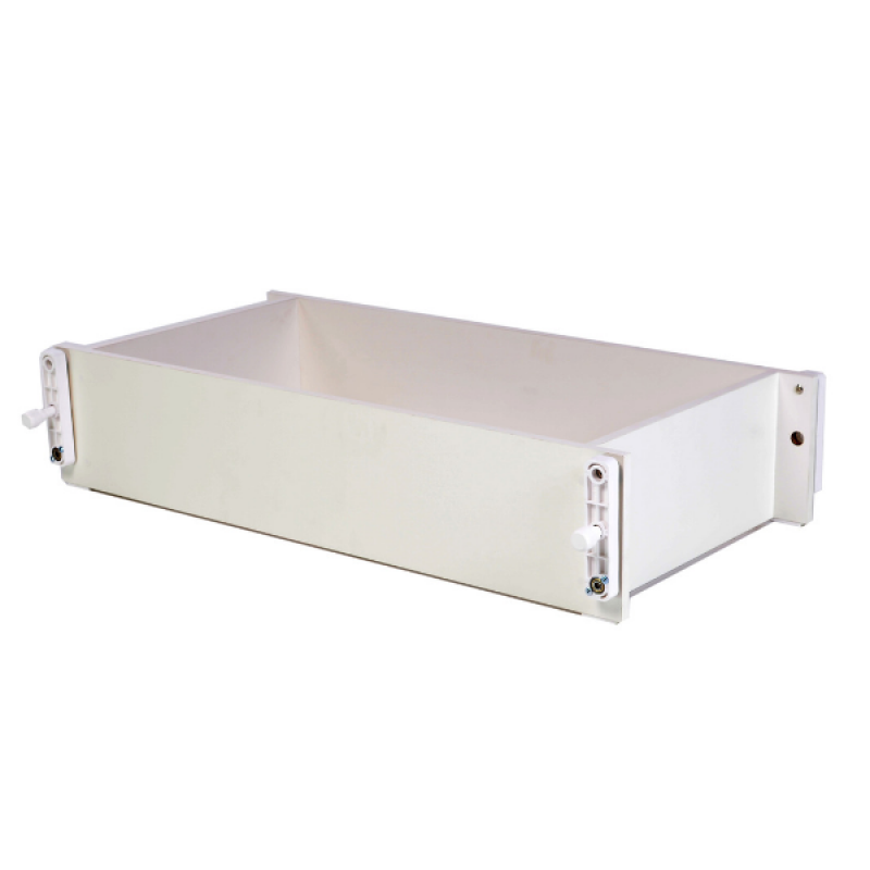 Короб ММ поздовжній Манхтен білий 40.14.0.06, білий, білий, фото 1